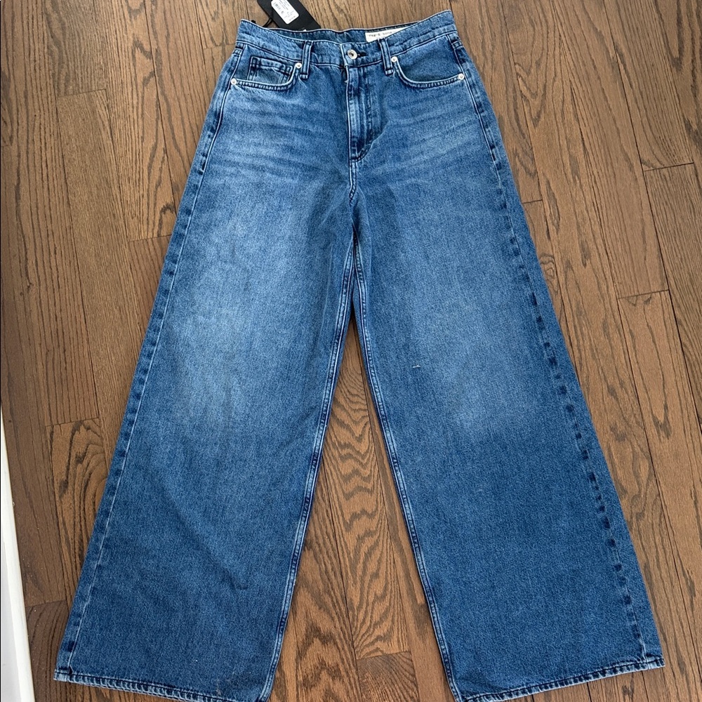 rag & bone Serena High Rise full length in Polk size 26